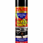 Super Shine Dashboard Polish – Strawberry ملمع وحماية الطبلون برائحة الفراولة 250 مل