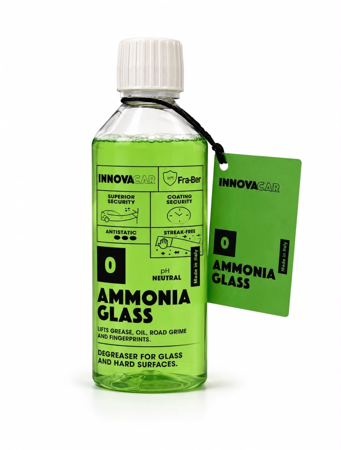 25a48bee-39be-4a0c-92fb-ffe429a5585b منظف زجاج السيارات InnovaCar Ammonia Glass – 500 مل - الصورة 1
