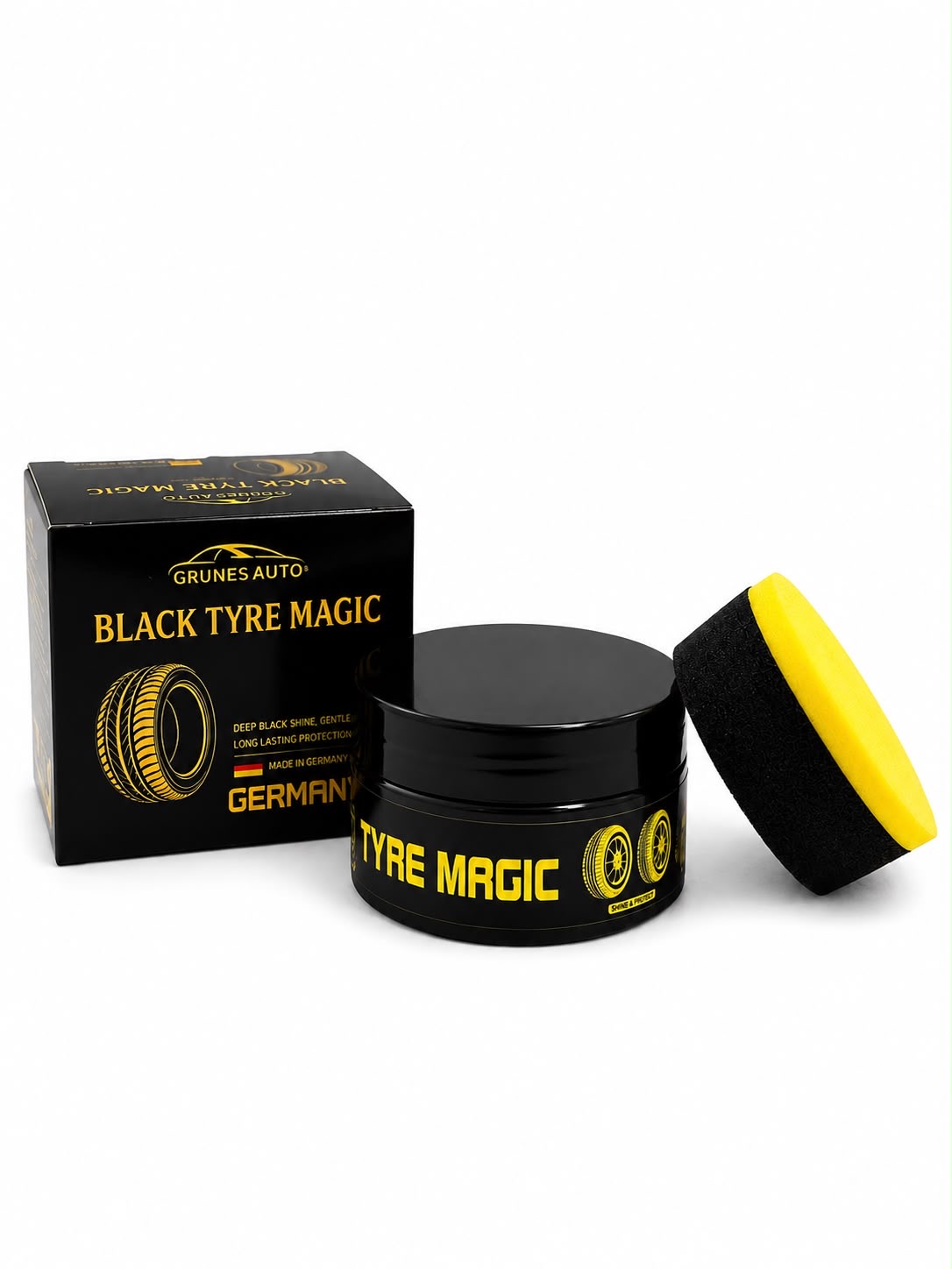 287c0af3-d33b-445b-88e2-305faafa3797 Grunes Auto Black Tyre Magic جرانس أوتو – سحر تلميع الإطارات الأسود - Image 1