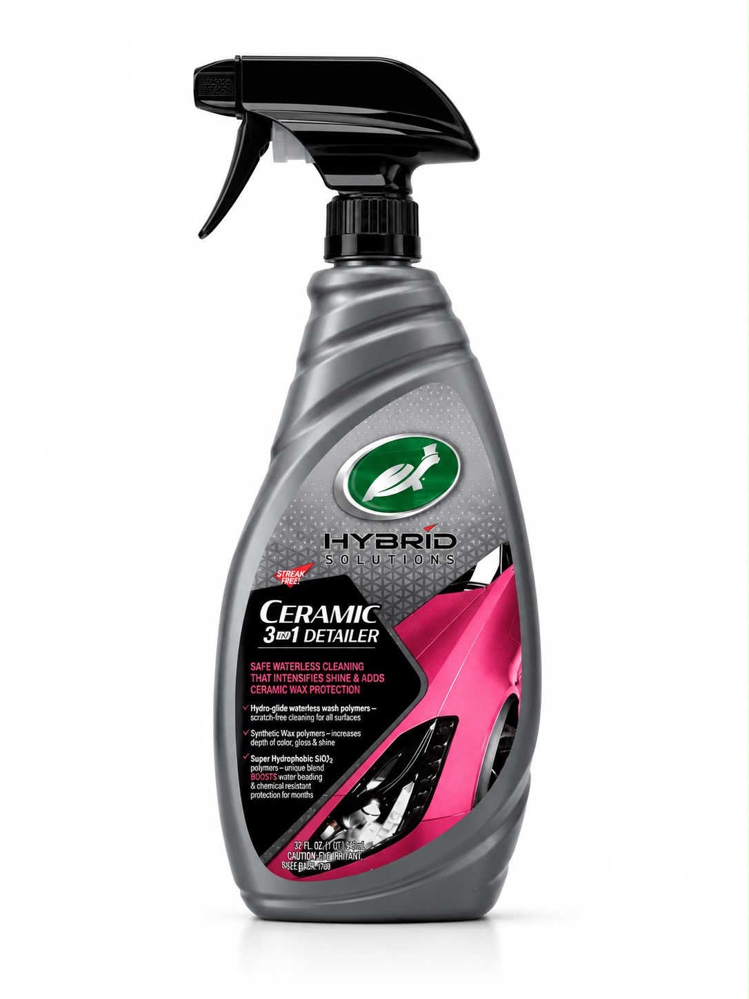 68562c10-e2d6-430a-a1d0-19c0a09621eb منظف وملمع سيراميك 3 في 1 – Turtle Wax Hybrid Solutions Ceramic 3-in-1 Detailer - الصورة 1