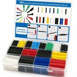 580PCS Heat Shrink Tubing Kit – طقم أنابيب حرارية عازلة