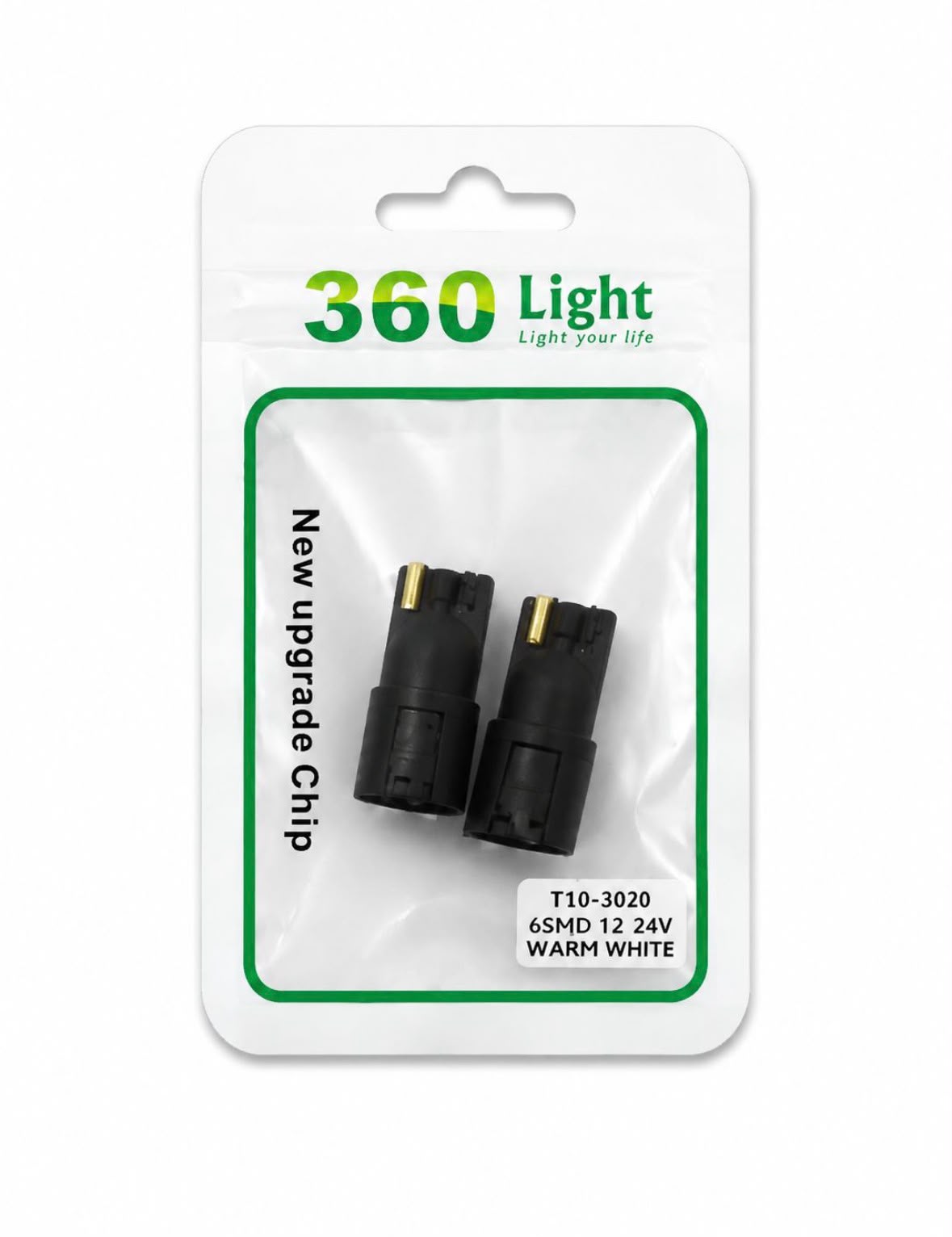 76e59163-0413-4c6a-98e4-9f528b2305ea T10 LED Bulb 6SMD 12/24V – لمبة LED T10 بـ 6 شرائح - Image 1