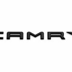 Camry Emblem (word black)–  شعار كامري لون أسود