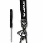 Lexus Leather Keychain – ميدالية مفاتيح لكزس جلد