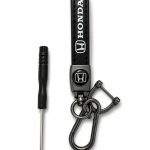 Honda Leather Keychain – ميدالية مفاتيح هوندا جلد