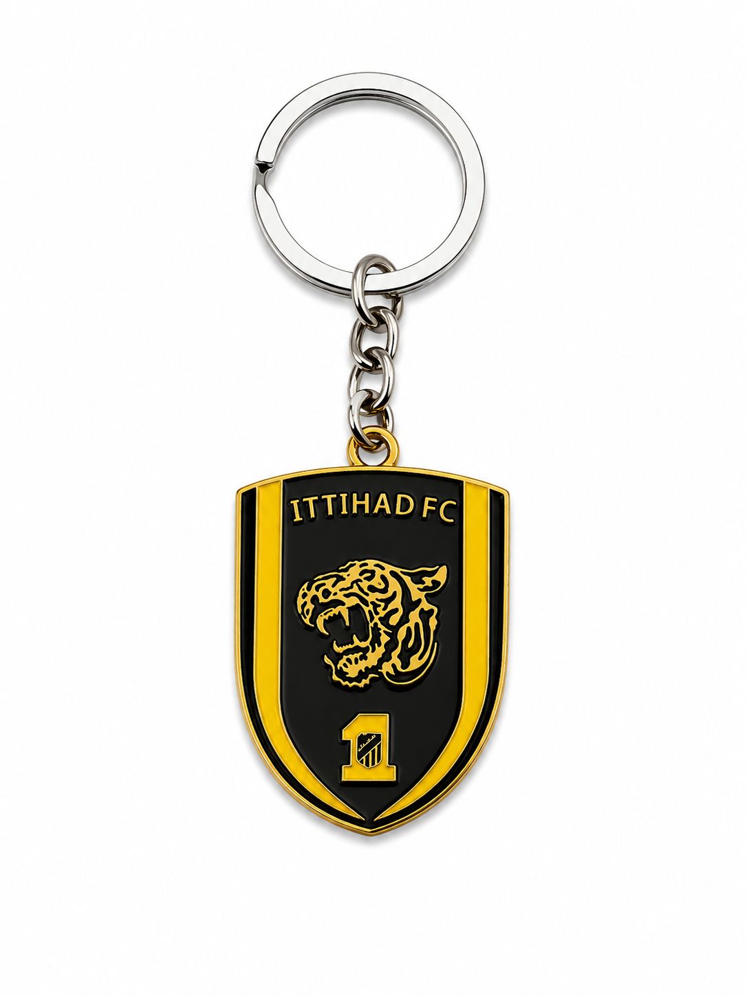 PHOTO-2026-09-11-21-15-36 3 Al-Ittihad FC Keychain – ميدالية مفاتيح نادي الاتحاد - الصورة 1