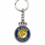 Al Nassr Football Club Keychain – ميدالية شعار نادي النصر