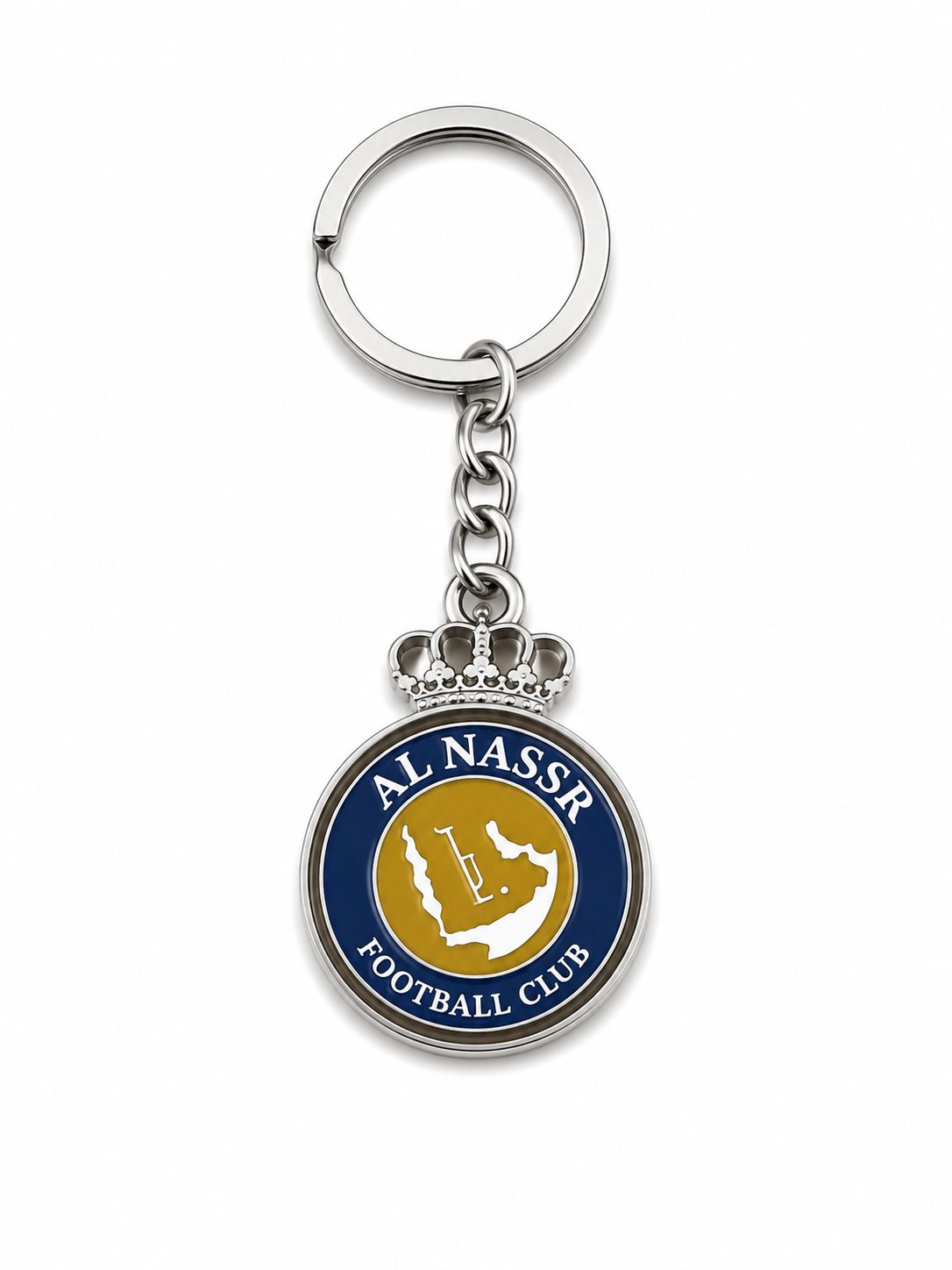 PHOTO-2026-09-11-21-15-37 Al Nassr Football Club Keychain – ميدالية شعار نادي النصر - Image 1