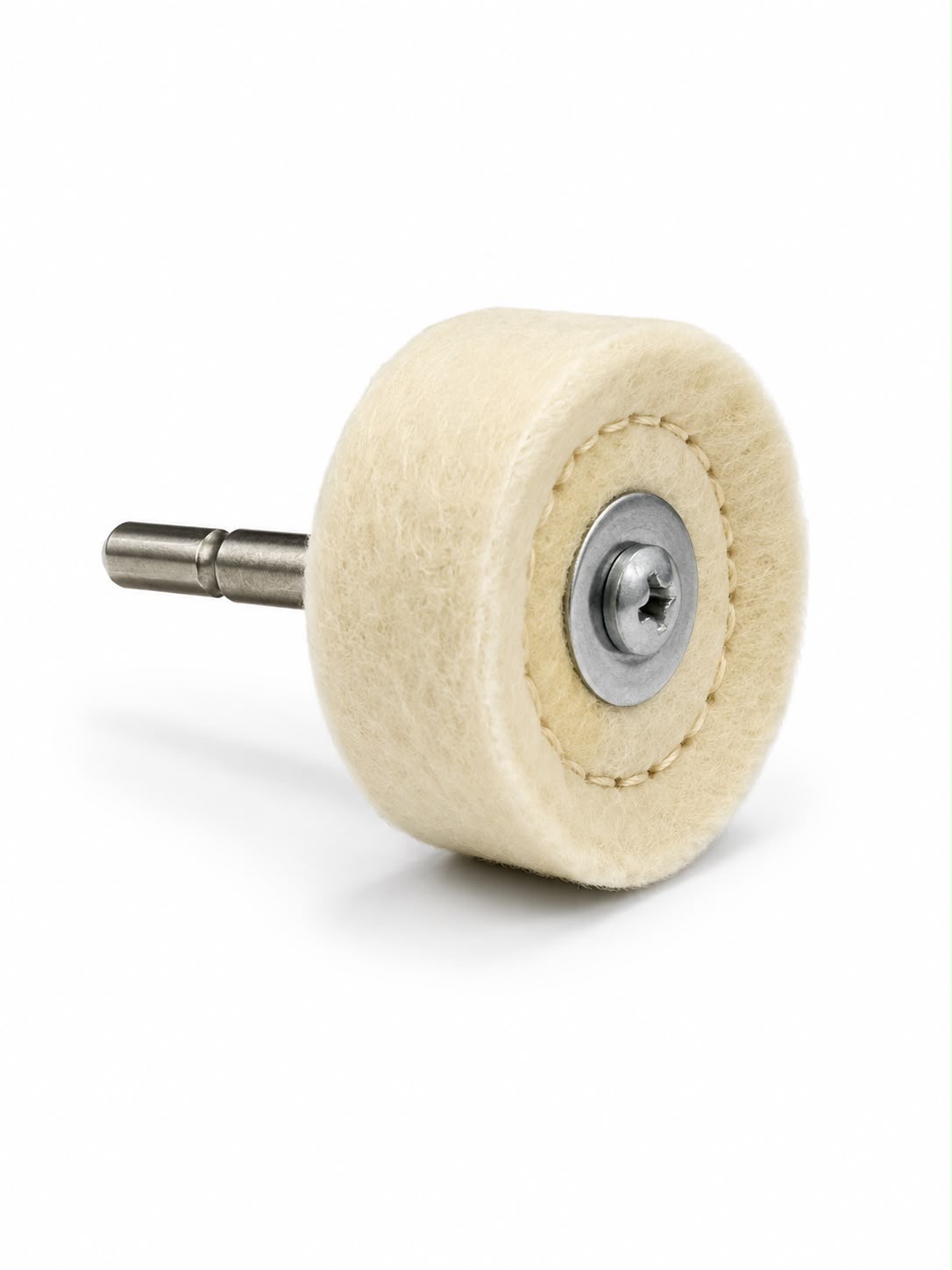 e9bd1236-91a6-4157-851b-dcbc0fcecb59 Wool Polishing Wheel (04) – قرص تلميع صوفي - الصورة 1