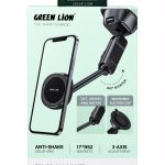 Green Lion GX 89 MAGSAFE Suction Car Phone Holder - Black- حامل سيارة ماك سيف بالشفط